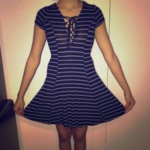 Striped dress!